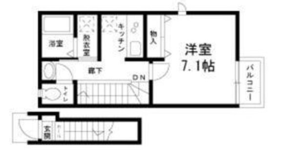 Je crois世田谷の物件間取画像